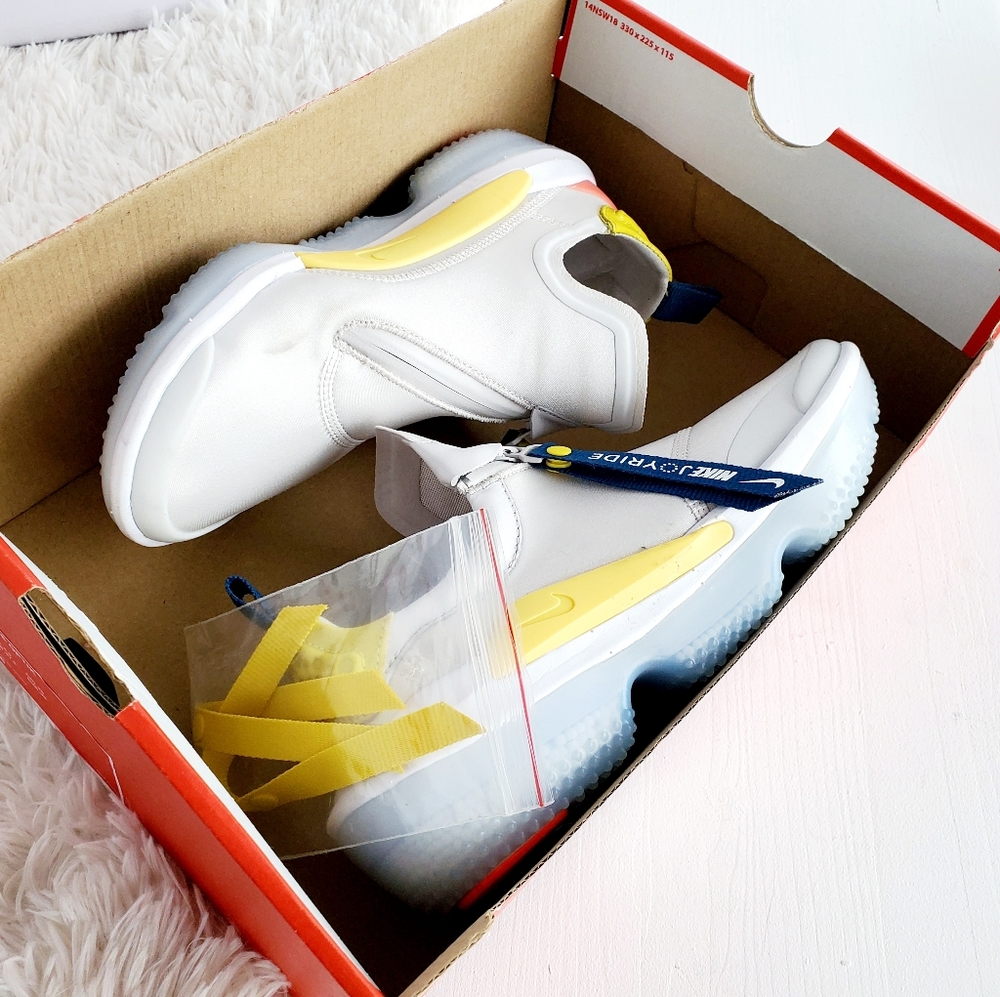 Nike Joyride Optic Sneakers Vast Gray Citron Topaz - Picture 16 of 16